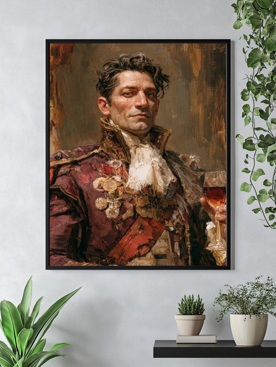 Noble Portrait Fine-Art Poster. — room view 4