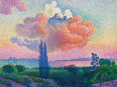 Pink Cloud (1896) painting high.