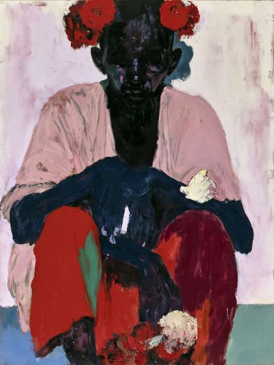 Abstract Figure Portrait Print.