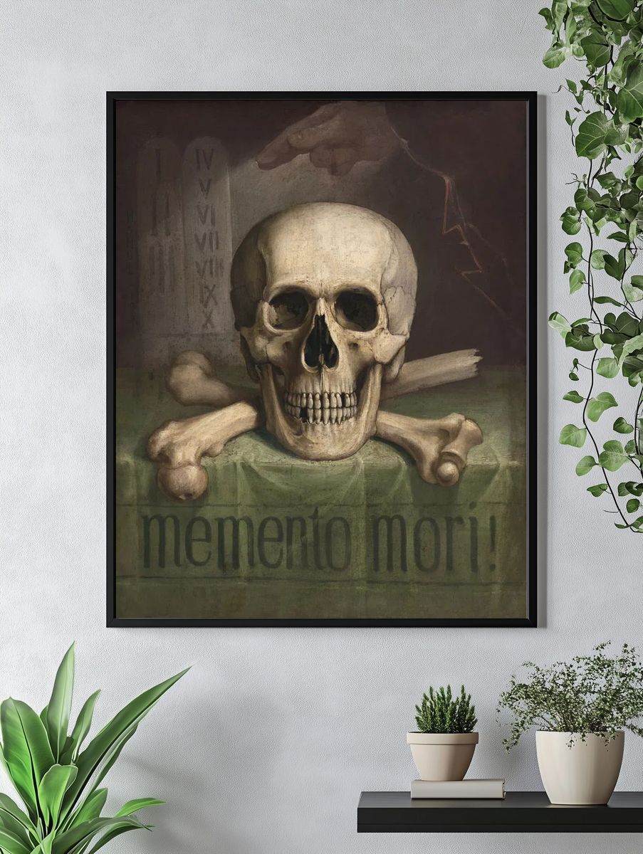 Memento Mori — Fine Art Print. — room view 4