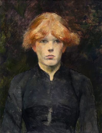Portrait of a Young Girl — Fine Art Print. poster print
