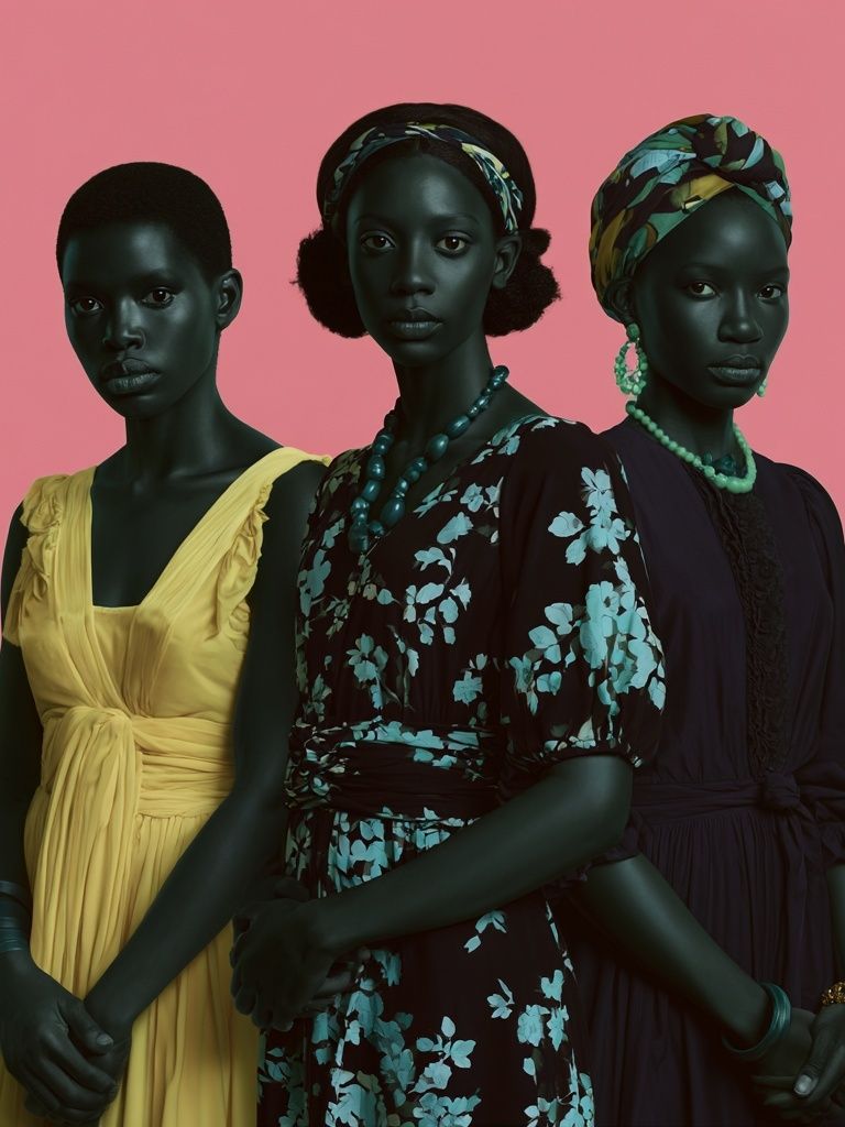 Fashion Portrait Photography Poster. poster detail