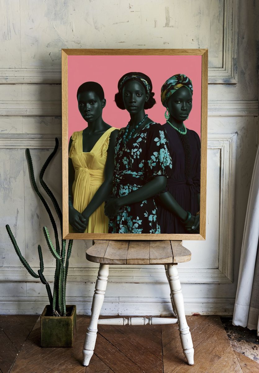 Fashion Portrait Photography Poster. room preview