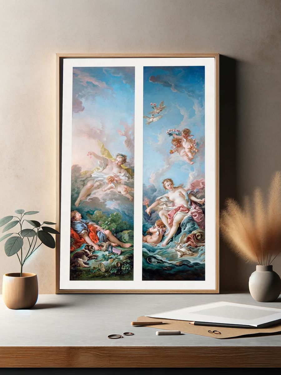 Francois Boucher 's Aurora Cephalus. — room view 2