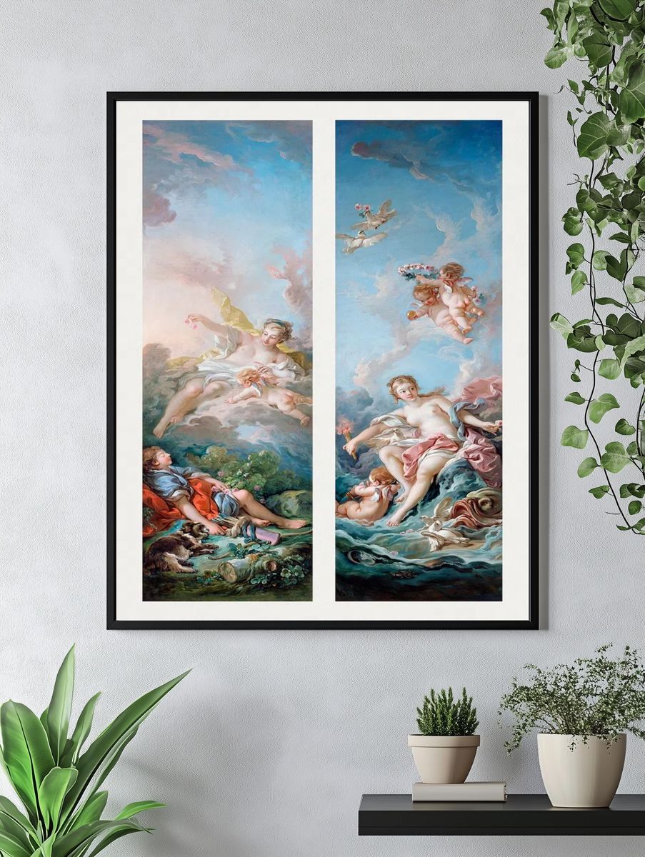 Francois Boucher 's Aurora Cephalus. — room view 4