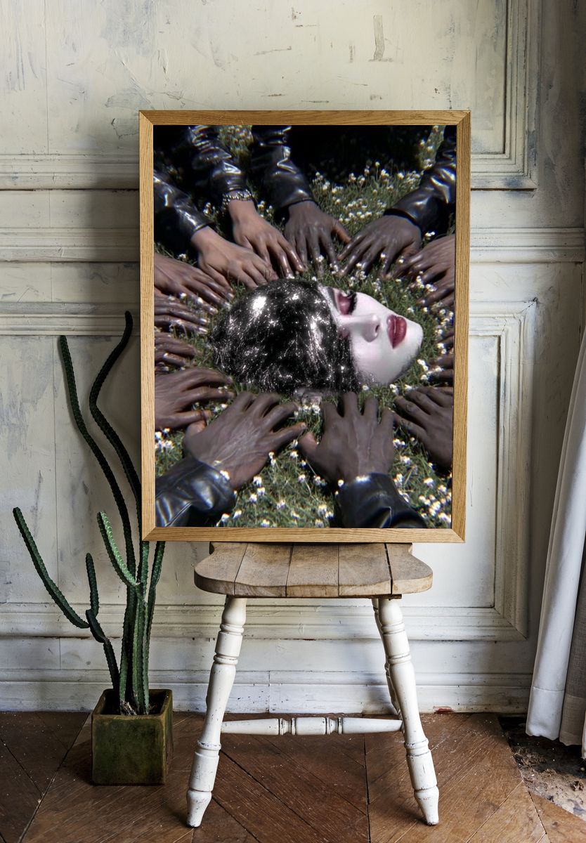 Surreal Portrait — Fine Art Print. — room view 1