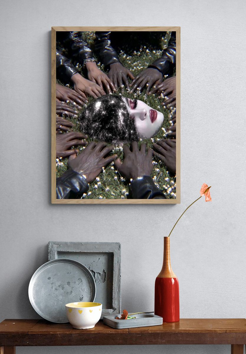 Surreal Portrait — Fine Art Print. — room view 3