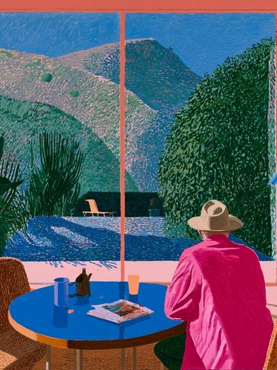 Sunlit Terrace View — Fine-Art Print.