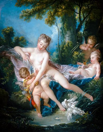 Francois Boucher 's Venus Consoling.