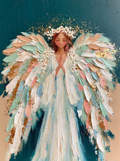 Celestial Angel Fine-Art Poster.