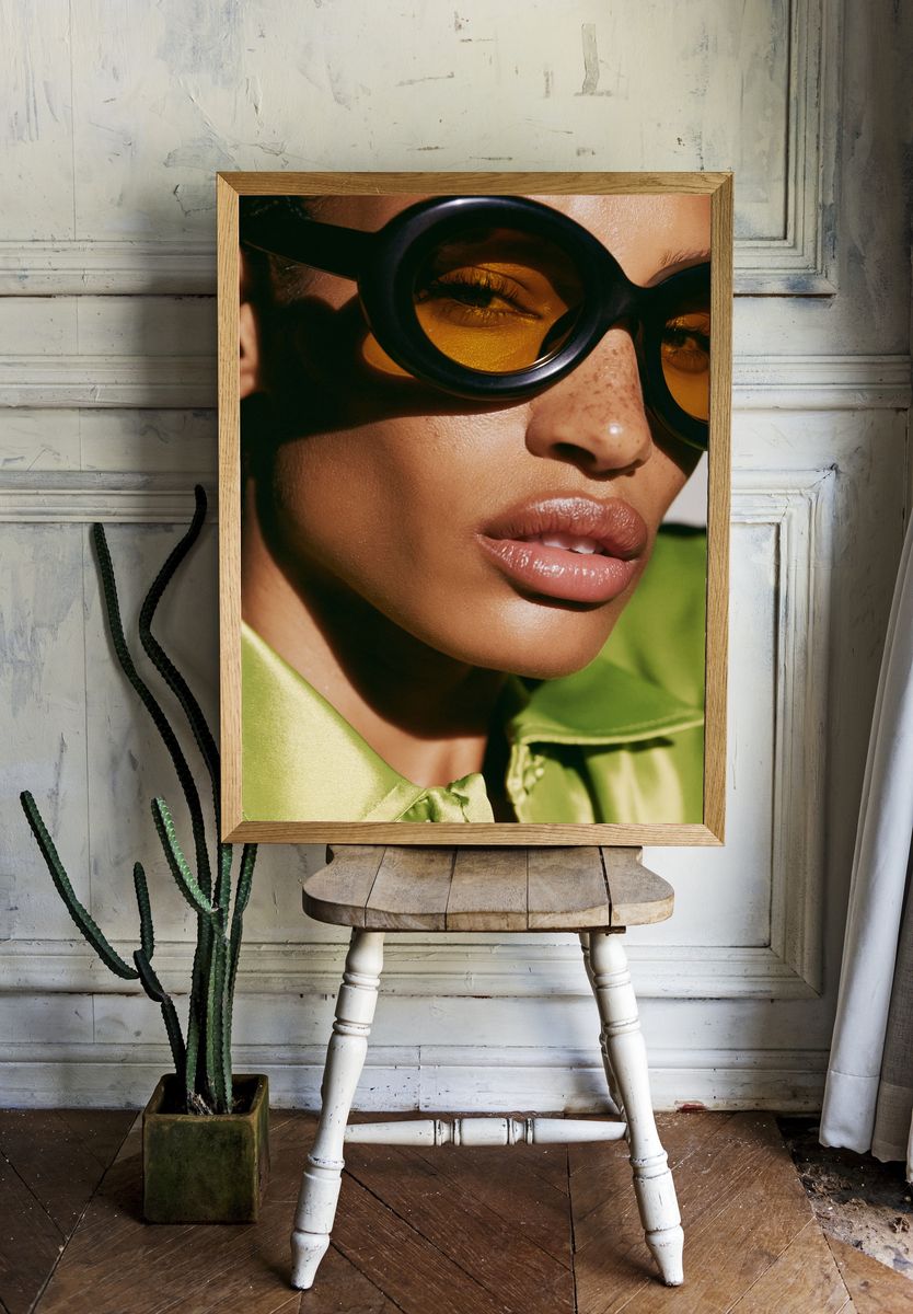 Fashion Portrait Photography Poster. room preview
