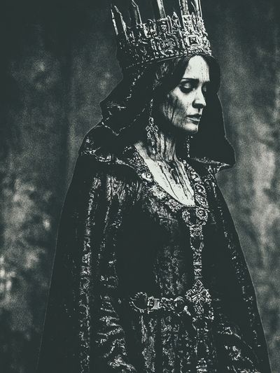 Gothic Queen Portrait Print.