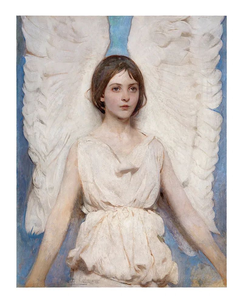 Angel with Wings — Fine Art Print. poster detail