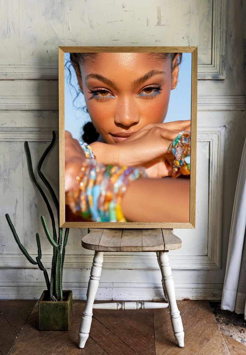 Fashion Portrait Photography Poster. — room view 1