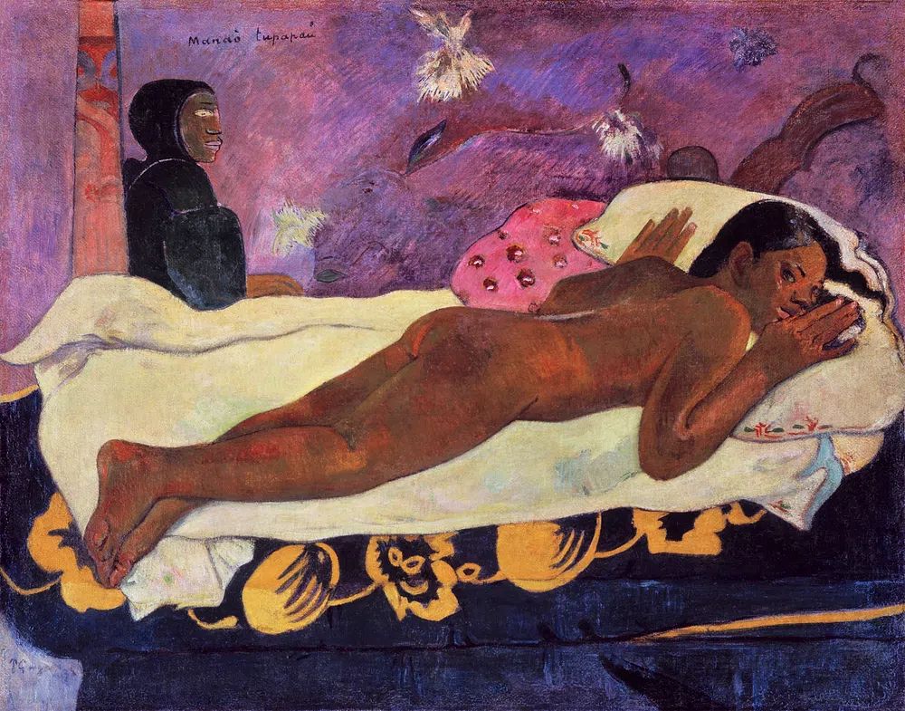 Paul Gauguin 's Spirit Dead. poster — fine-art art
