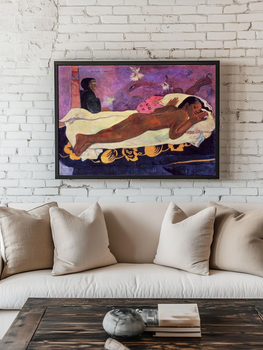 Paul Gauguin 's Spirit Dead. room preview