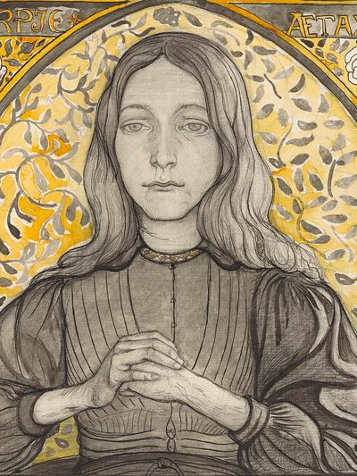 Portrait Harpje, Aged 15 (1895).