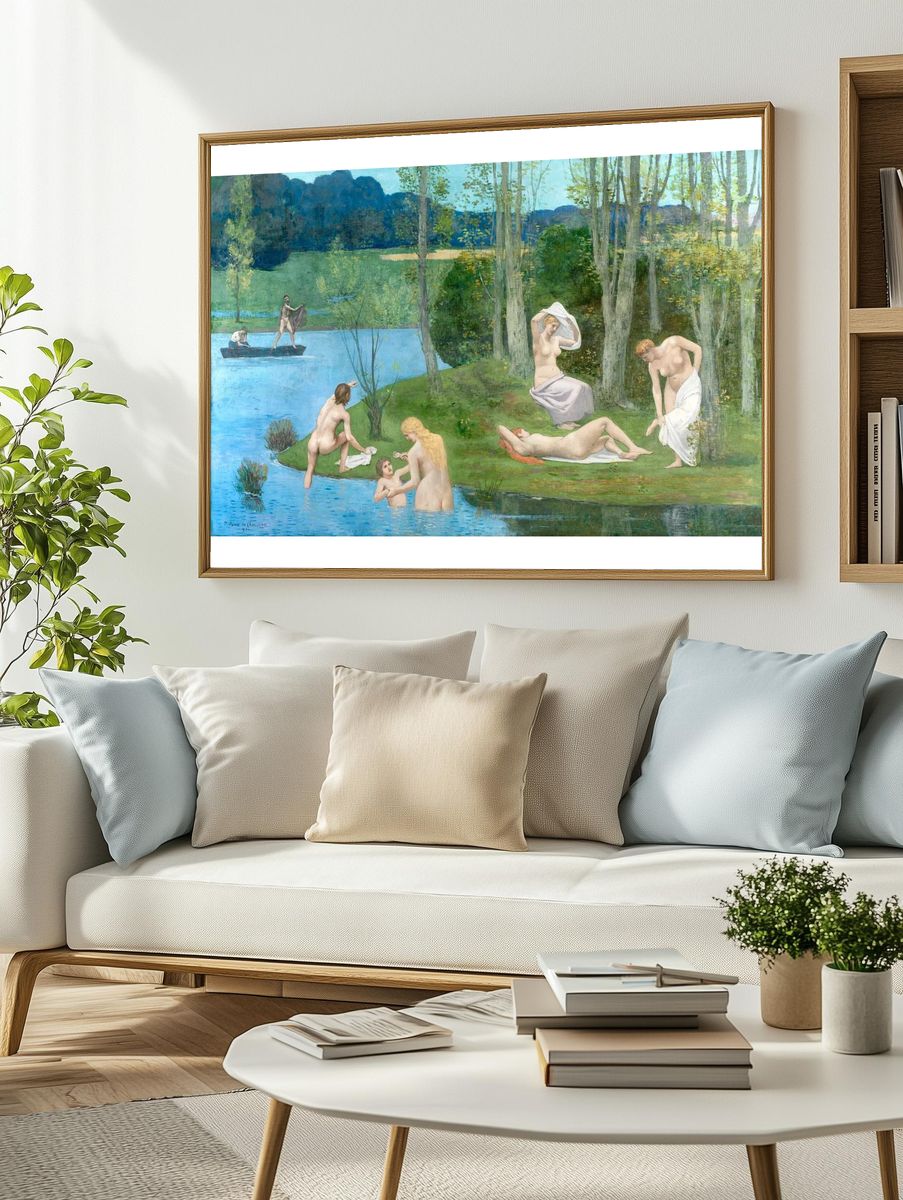Naked women. Summer (1891) painting. — room view 2