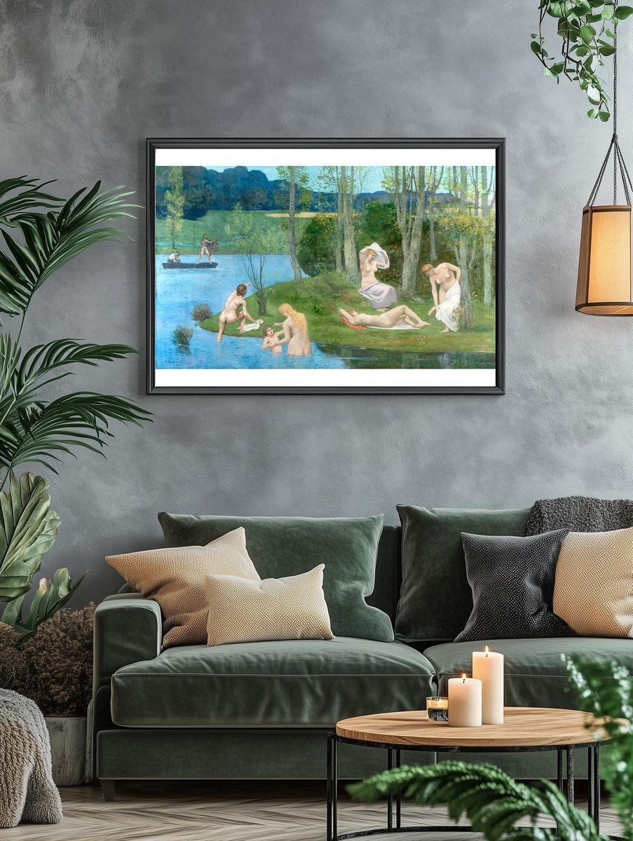 Naked women. Summer (1891) painting. — room view 4