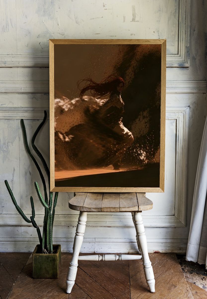 Desert Dancer — Fine-Art Print. room preview