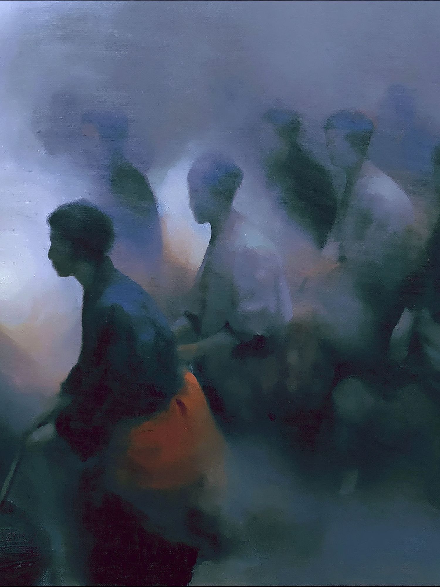 Dreamlike Crowd — Fine-Art Print. poster detail