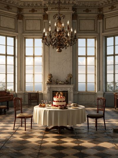 Grand Salon Still Life Poster.