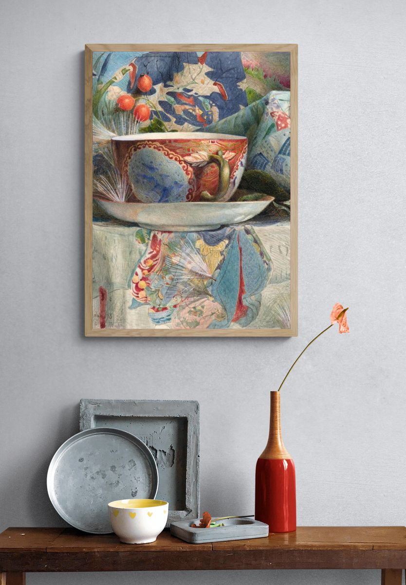 Still Life Tea Cup (1876). — room view 3