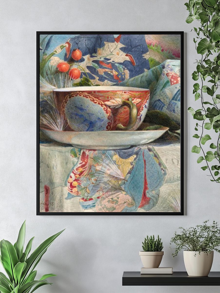 Still Life Tea Cup (1876). — room view 4
