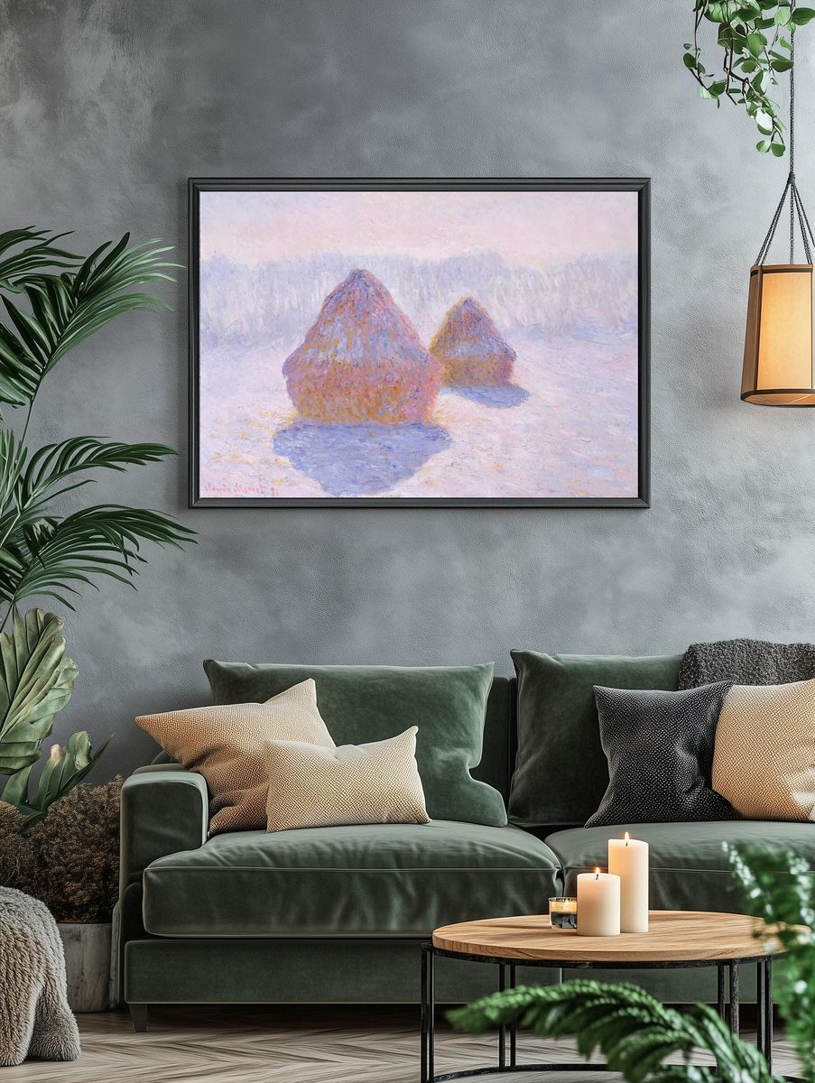 Haystacks (Effect Snow Sun) (1891). — room view 4