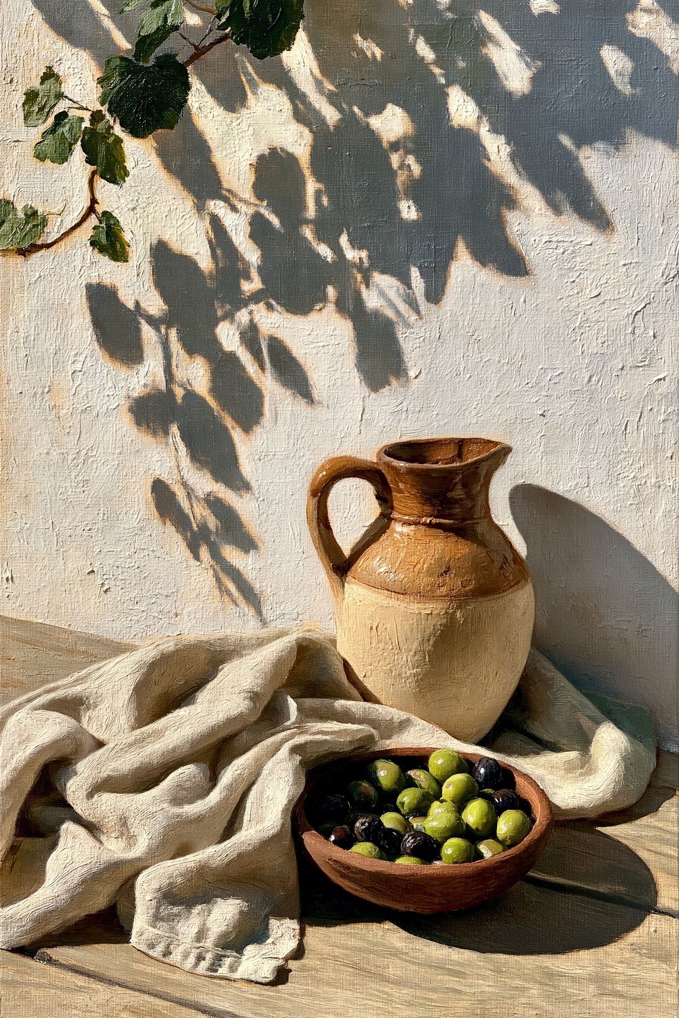 Mediterranean Still Life — Fine-Art Print. poster detail