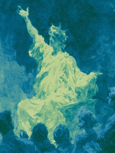 Statue of Liberty Underwater Print.