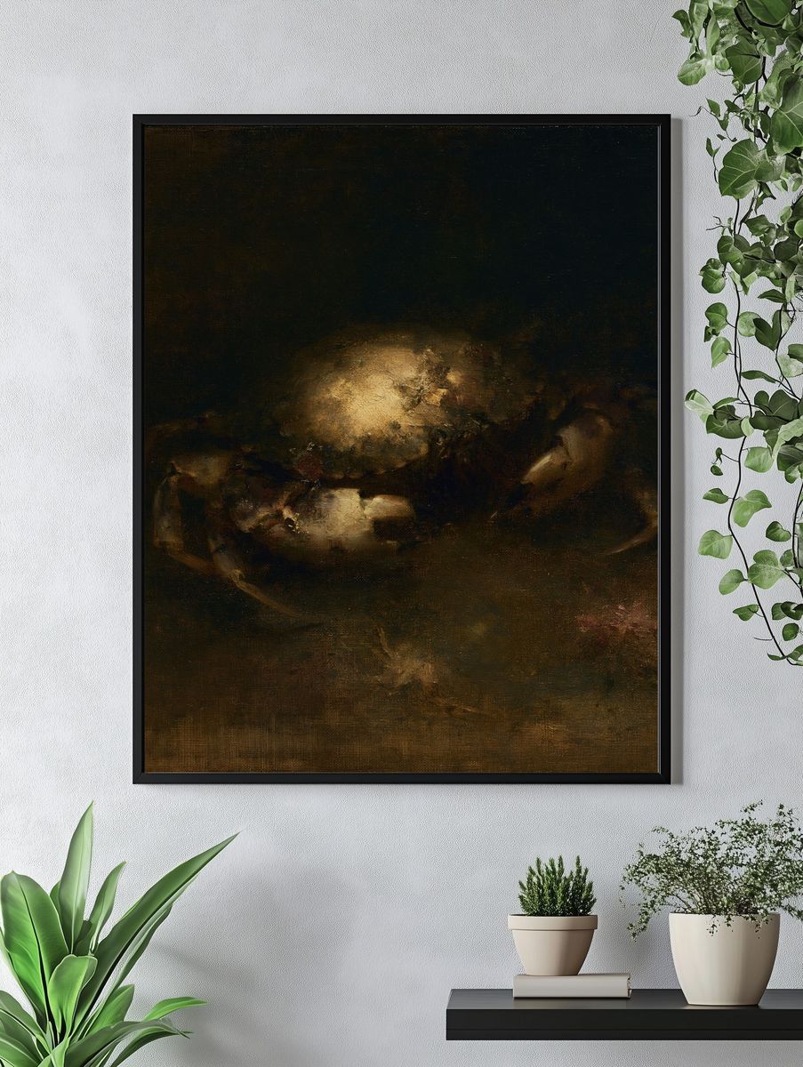 Golden Still Life — Fine-Art Print. — room view 4