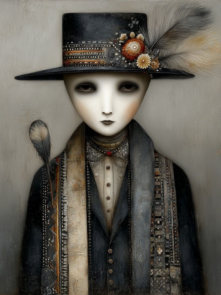 Surreal Portrait — Fine-Art Print. poster — fine-art art