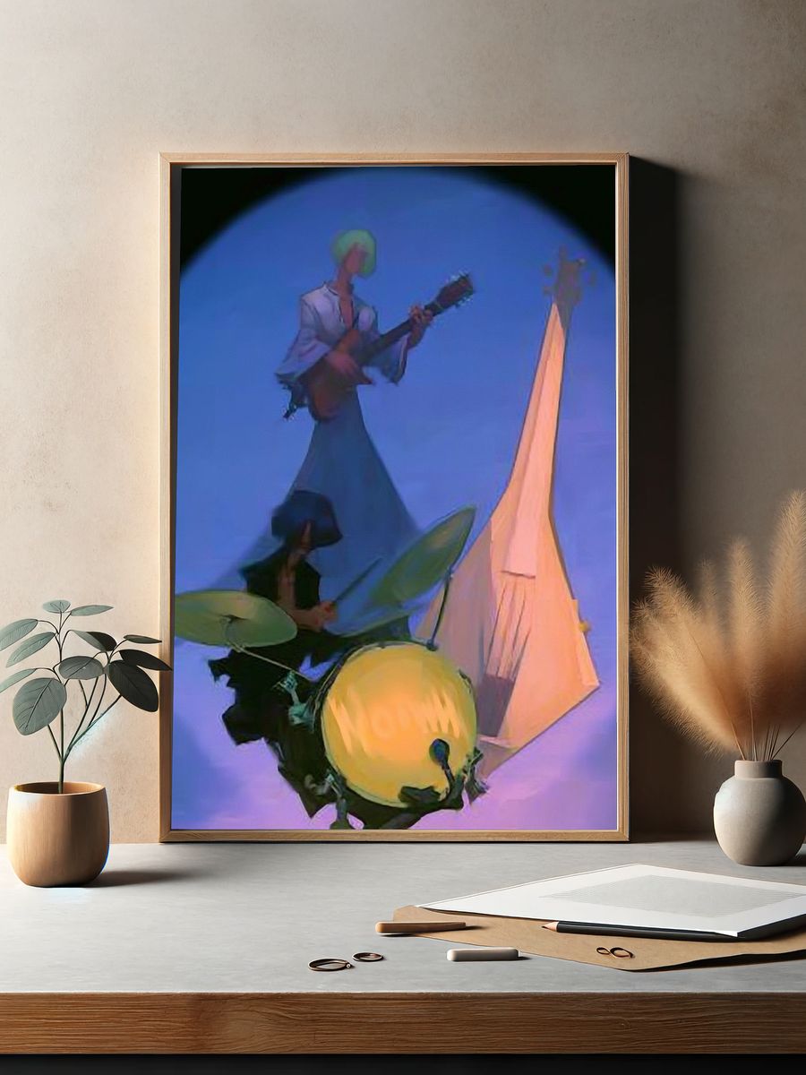 Surreal Band Performance Poster. — room view 2
