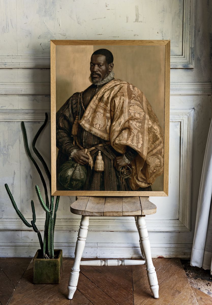 Regal Portrait Fine-Art Print. — room view 1