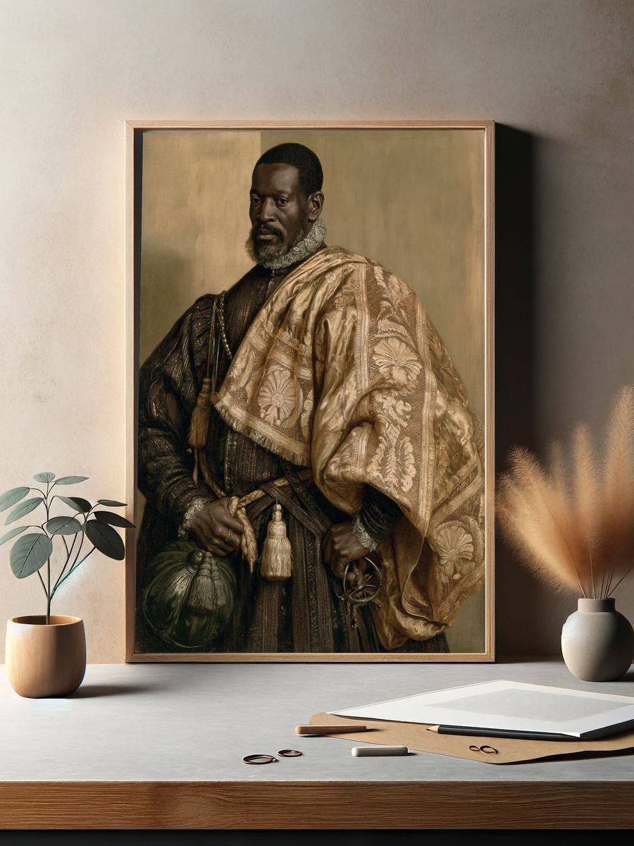 Regal Portrait Fine-Art Print. — room view 2