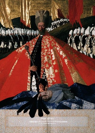 The Great Khan Surrealist Print. poster — fine-art art