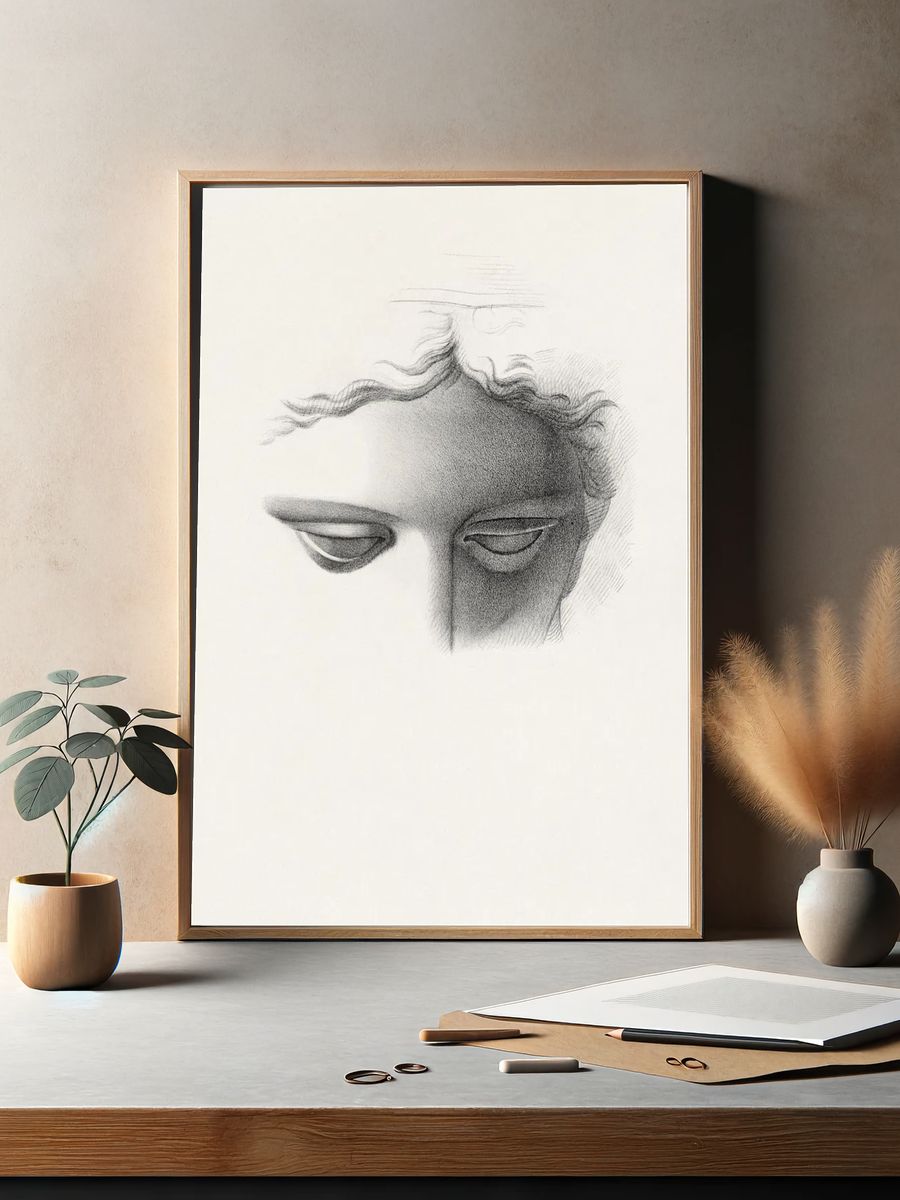 Apollo Belvidere, study showing forehead. — room view 2