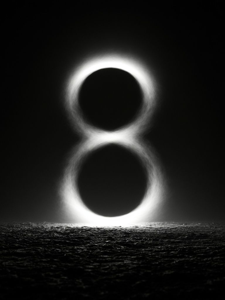 Eclipse Over Dark Sea Print. poster — fine-art art