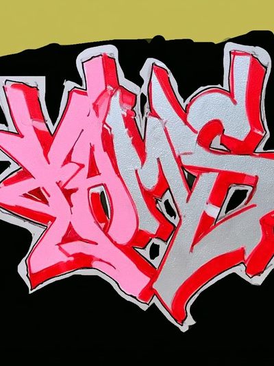 Graffiti Tag Abstract Poster.