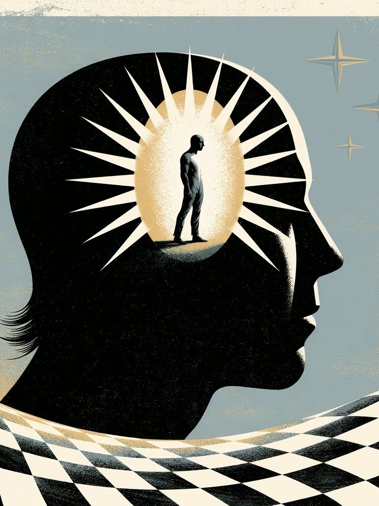 Mindscape Surrealism Poster. poster — fine-art art