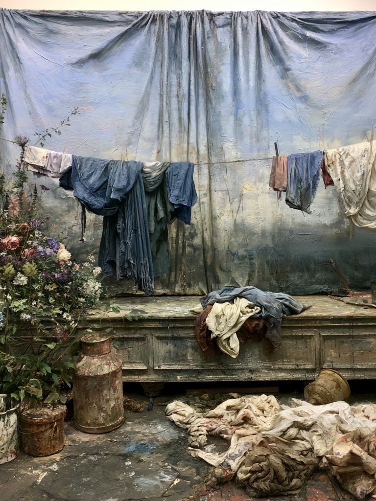 Laundry Still Life — Fine-Art Print. poster — fine-art art