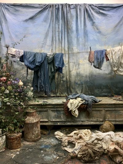 Laundry Still Life — Fine-Art Print. poster