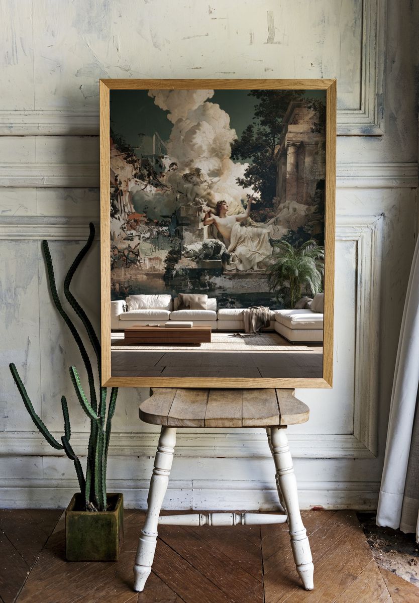Classical Dreamscape Fine-Art Poster. room preview
