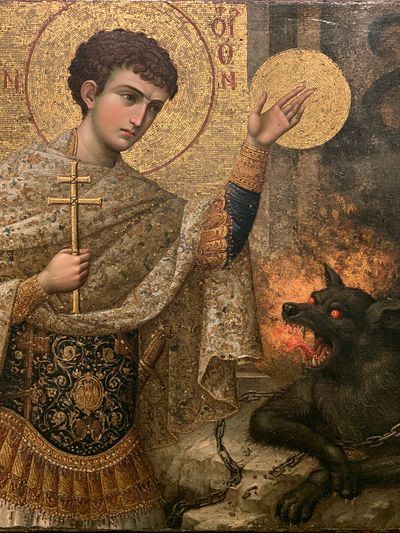 Saint George and the Dragon Print.