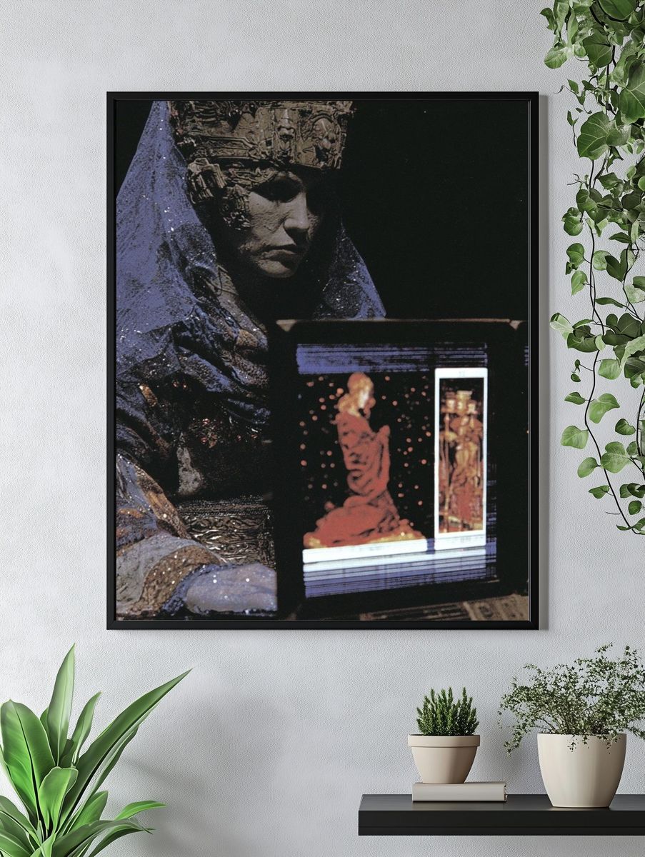 Mystic Figure Collage Poster. — room view 4
