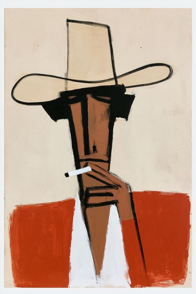 Cowboy Portrait Contemporary Print.
