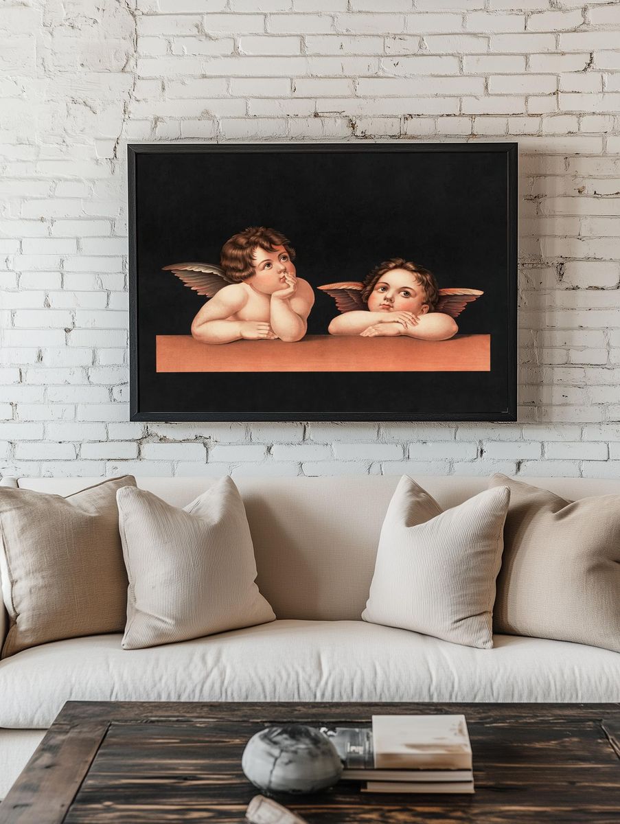 Cherubs Raphael (1890). Original Library. room preview
