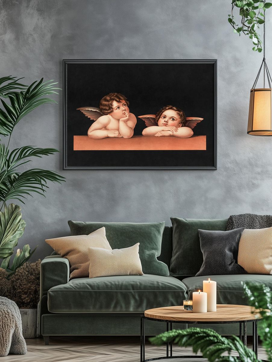 Cherubs Raphael (1890). Original Library. — room view 4