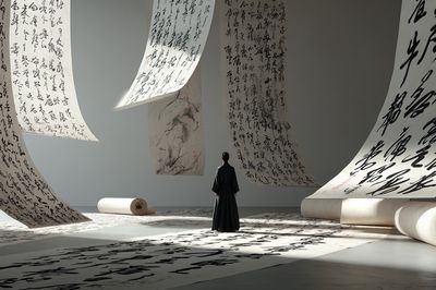 Floating Calligraphy — Fine-Art Print.